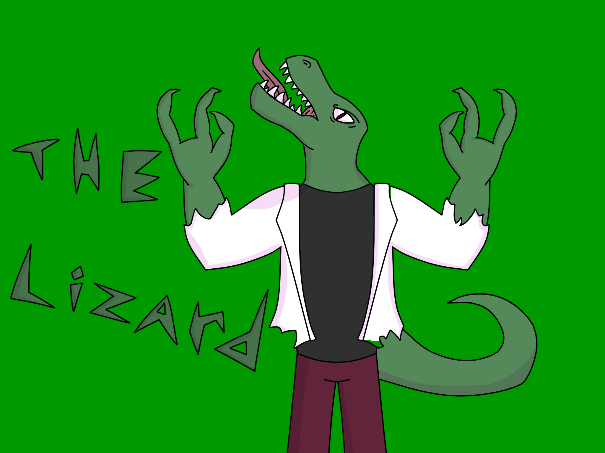The Lizard - ibisPaint