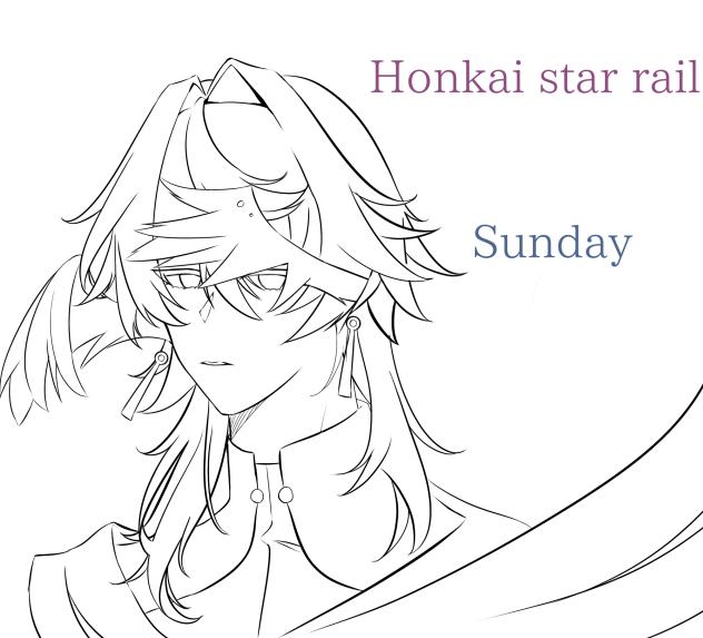 Sunday線画