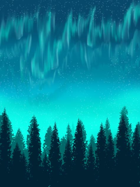 A starry night 🌙