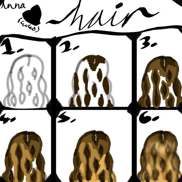 HAIR TUTORIAL - ibisPaint