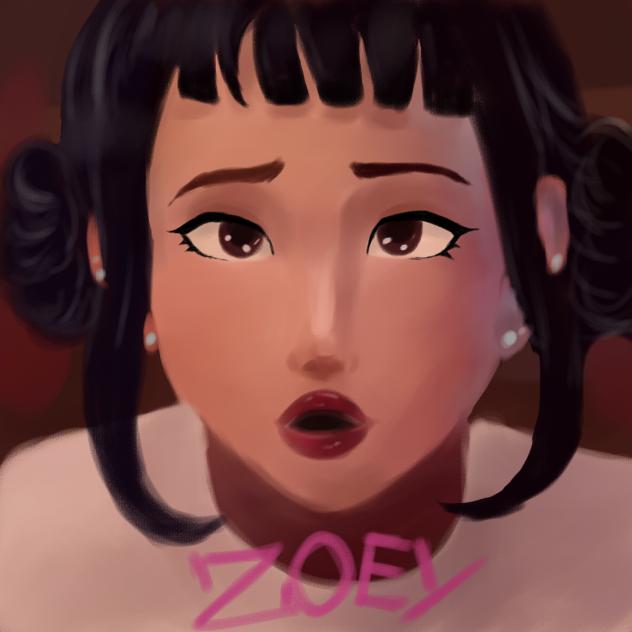 Zoey kpop Demon Hunters 🐹
