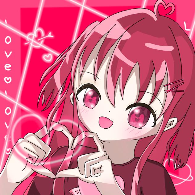 赤色の女の子