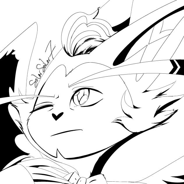 Husk!! Lineart