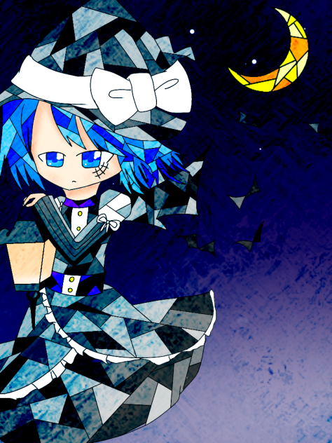 Trick or Treat。ステンドグラス風