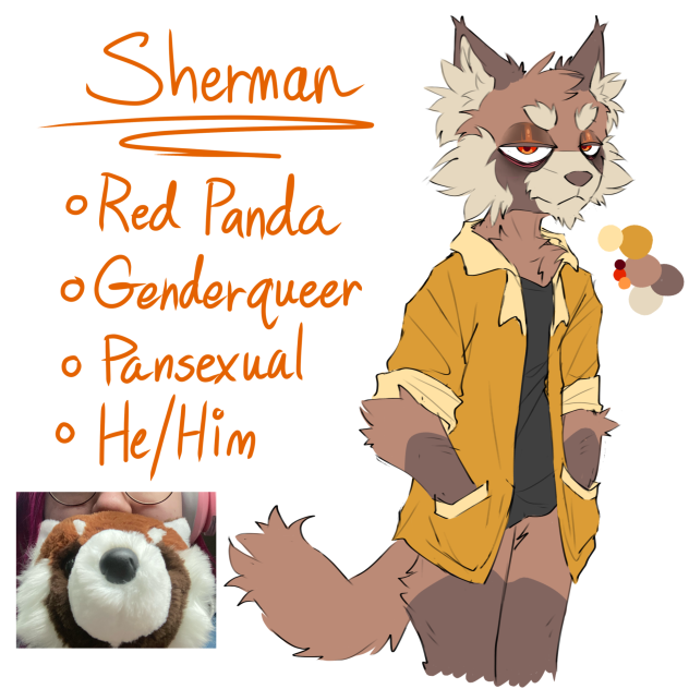 Sherman character sheet thing