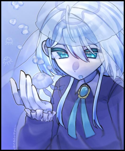 海の中で🪼