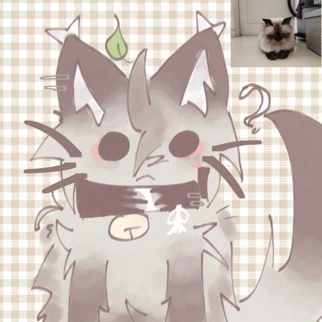 Drawing my cat!! 2 ^•^