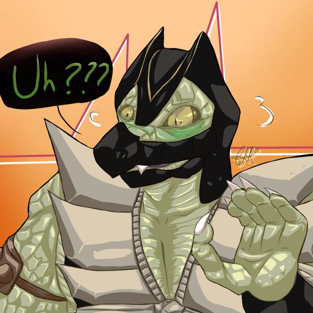 Reptile is flattered