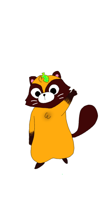 やまだぬき書いてみた Ibispaint