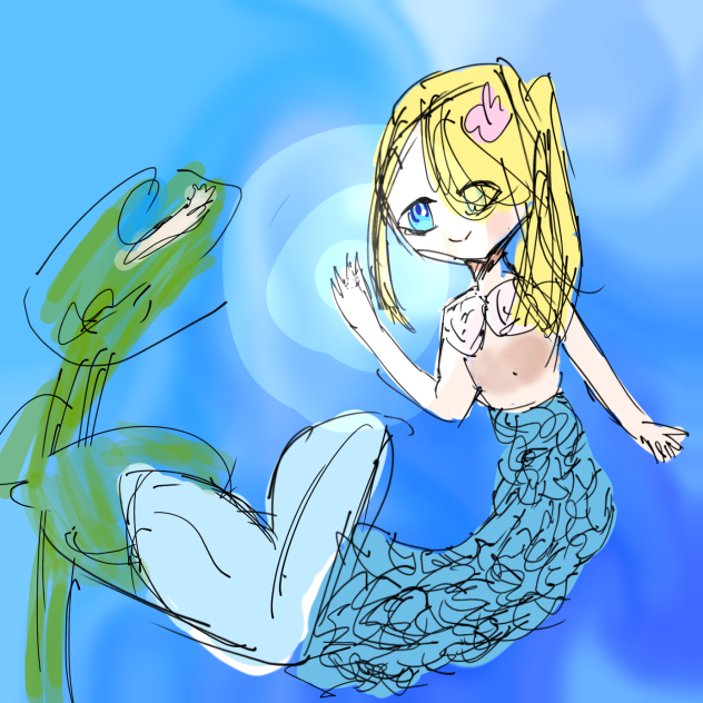 にーんにん人魚