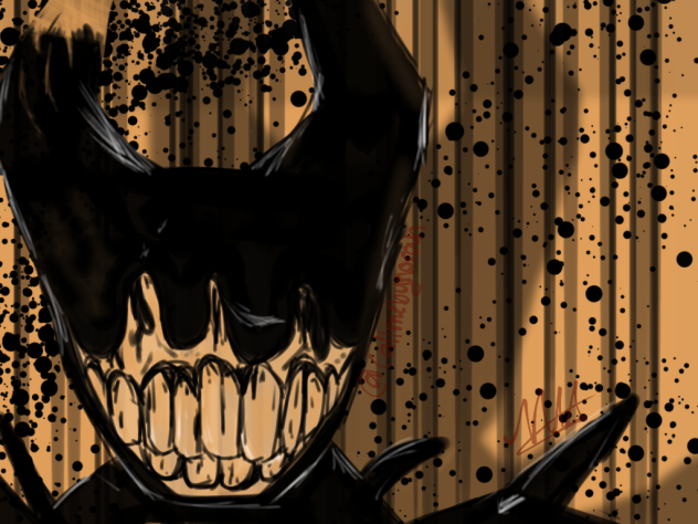 Inky Bendy Drawing #1