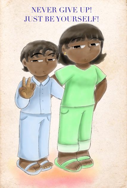 Hakeem and Zara in PJ’s