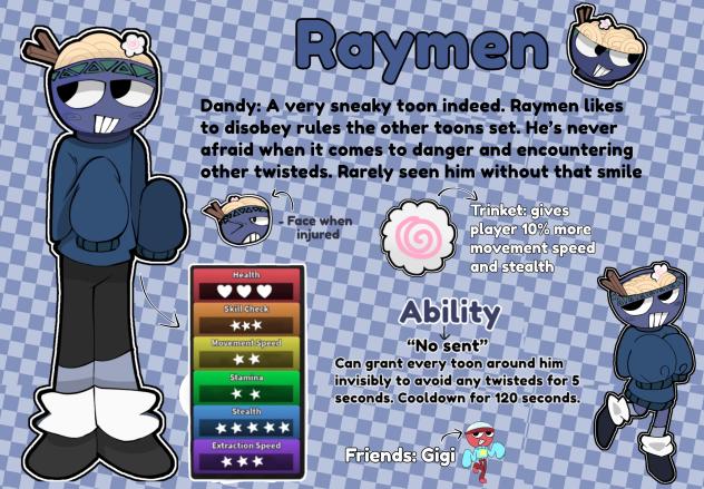 Meet Raymen! (DW oc!)