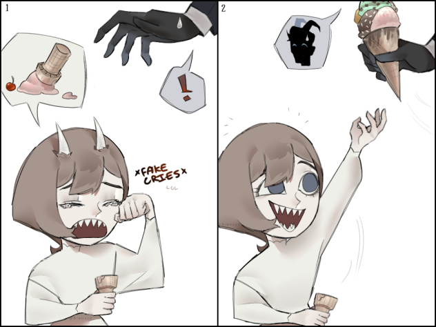Crazee for Ice cream (Dimir Comic)