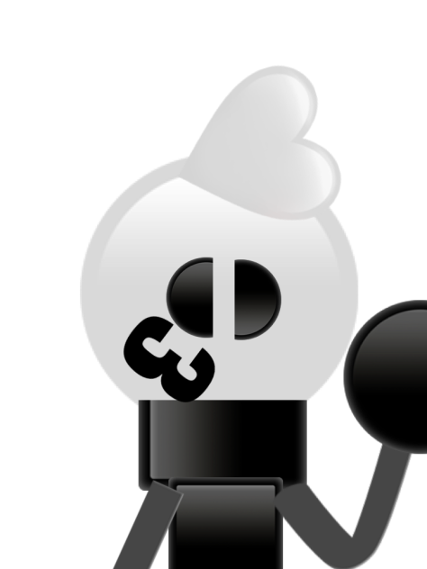 Oh no he turn to emoji