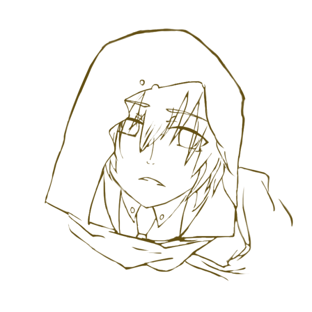 まんばちゃん(線画)