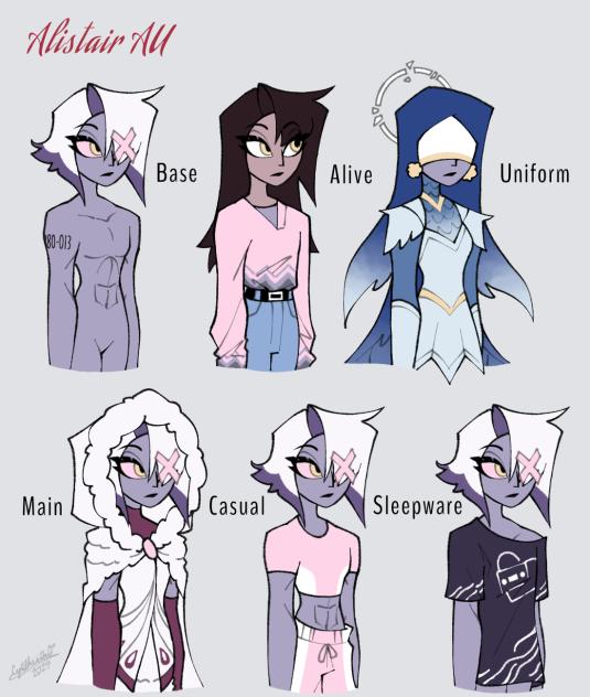 Angelic Alastor AU
