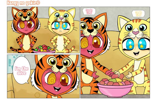 hangy no yokie Halloween 2human a candy