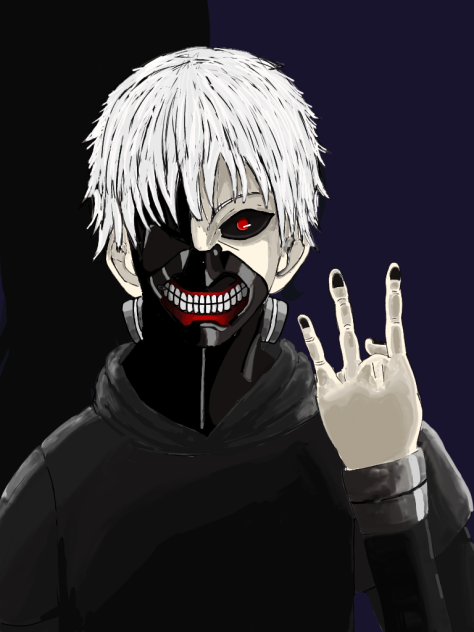 kaneki ken(tokyo ghoul)