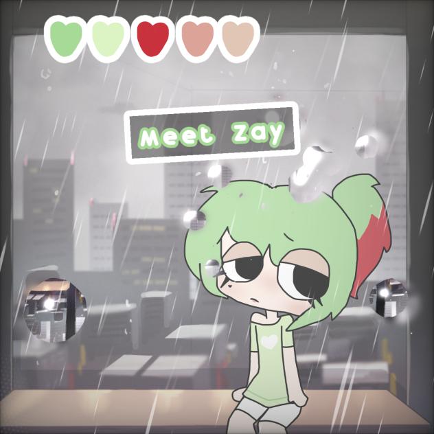 Meet Zay My New Oc -Rainy Days