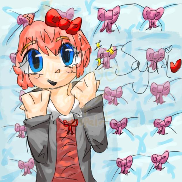 I love sayori i hope i end up like her