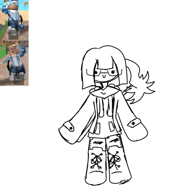 My Roblox avatar in MM2 (WIP)