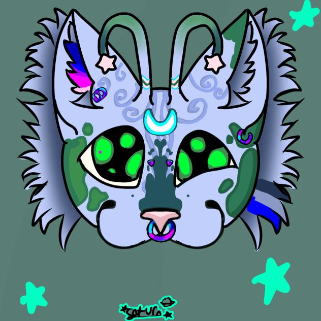 ALIEN CAT MASK IDEA