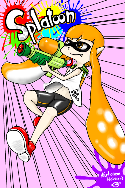 イカカワイイデス Ibispaint