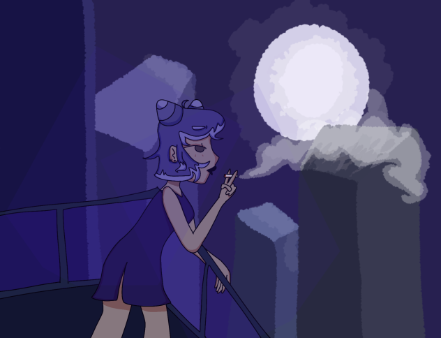 Cigarettes out the window