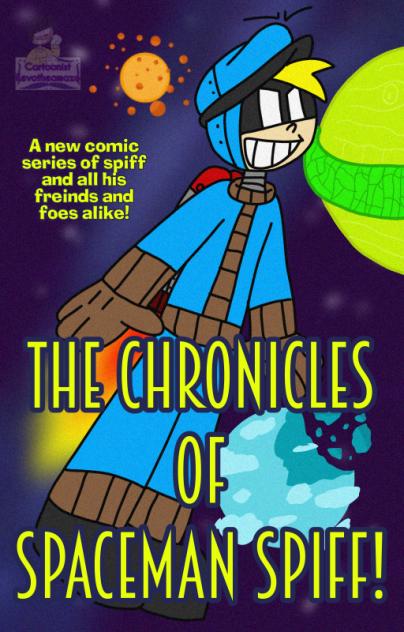 Spaceman spiff comic poster