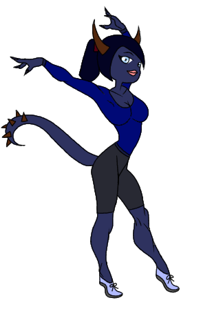 Monsters University Johnny's sister