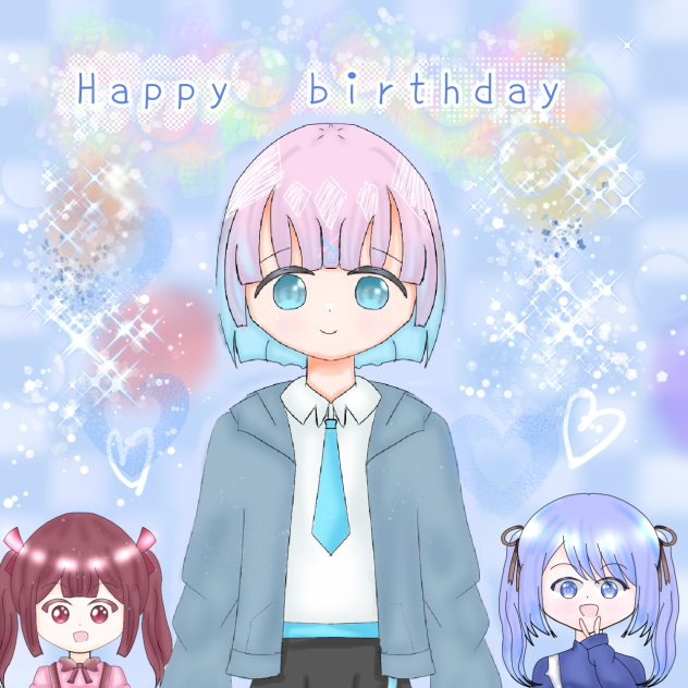 ぽいちゃん 🎉🎂Happy Birthday 🎂🎉