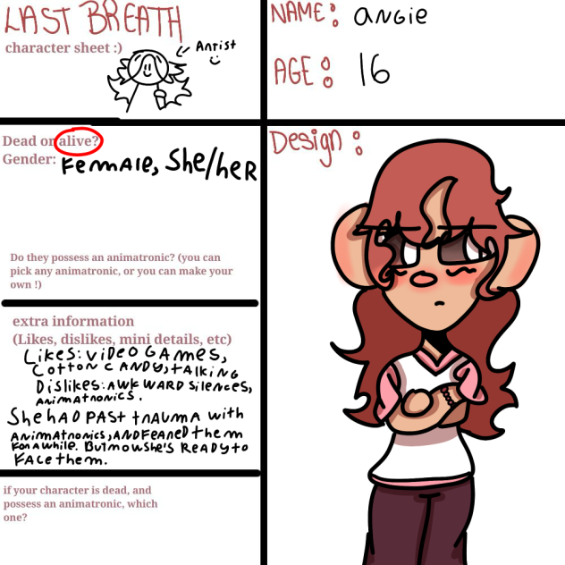 Last breath oc sheet for lunar