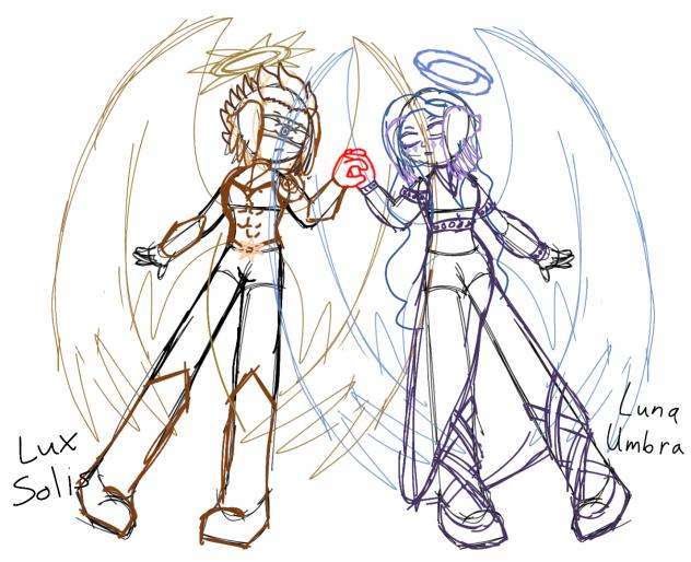 Angel Twins WIP