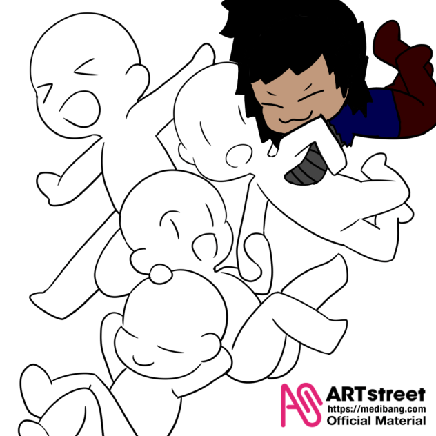 Dividing on people - ibisPaint
