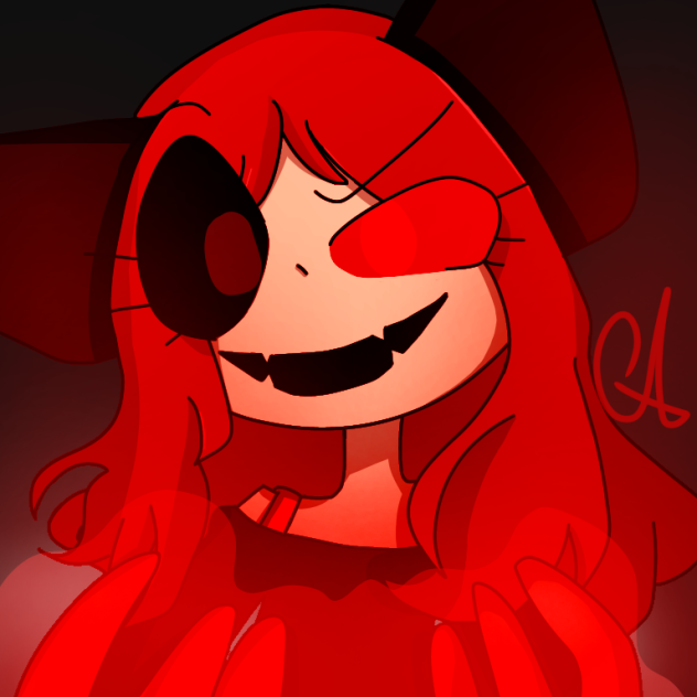 redraw of my old oc darkside