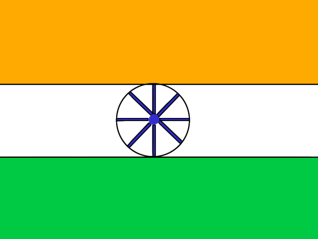 Indian Flag 🇮🇳 Drawing (Digital Art)