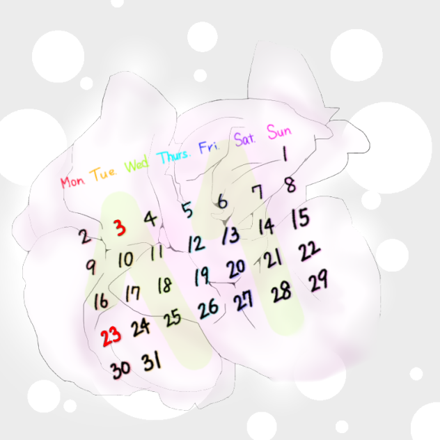 カレンダー11月（祝日忘れてた…！