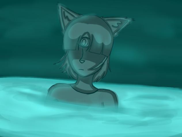 Glowing Crystal Water