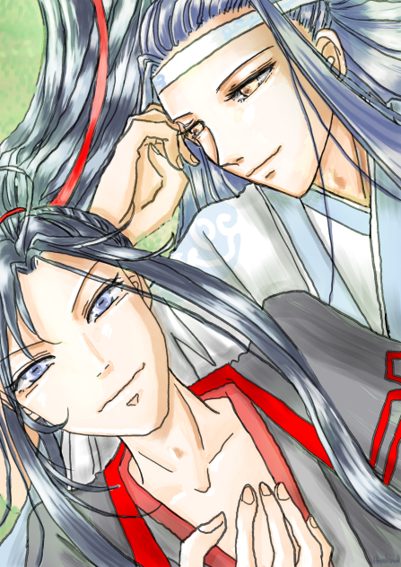 魔道祖師　日向ぼっこ