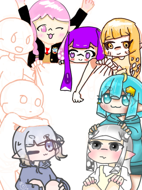 スプラ合作！！