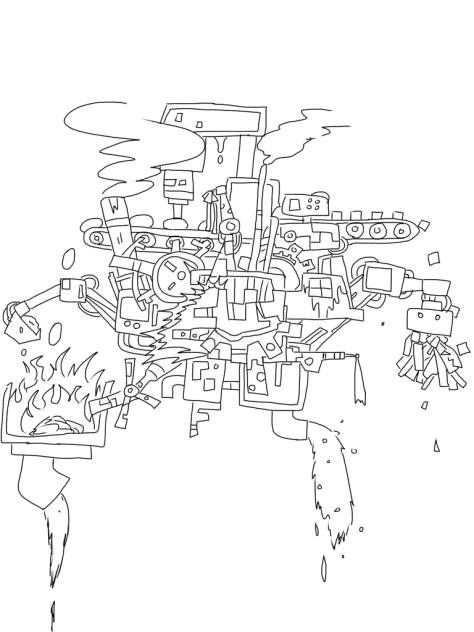 線画