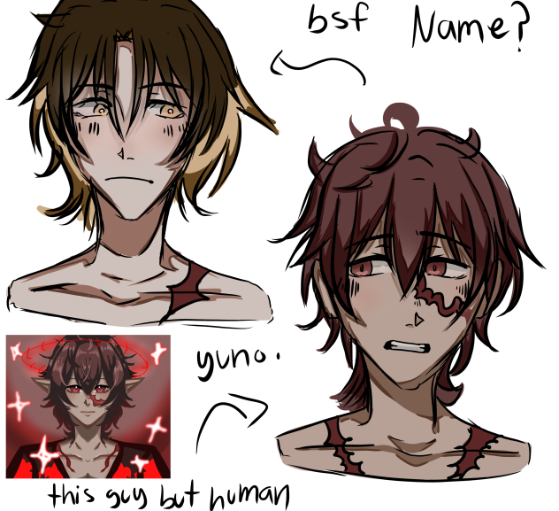 The characters for the upcoming comic!