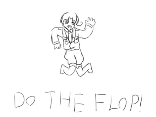 イタちゃんでDO THE FLOP！
