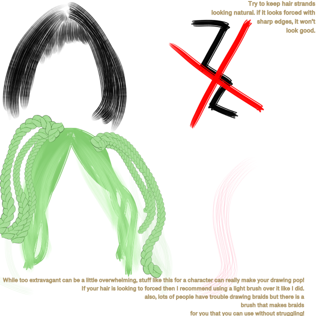 Hair help - ibisPaint