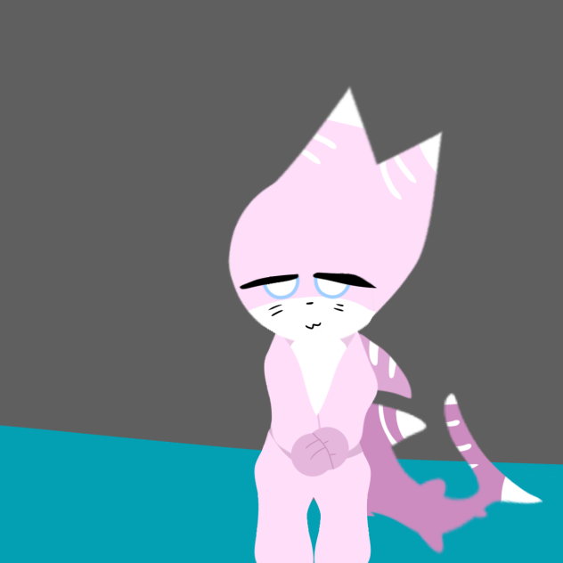 kawaii shork as a emoji cat (shark) 🤍💖
