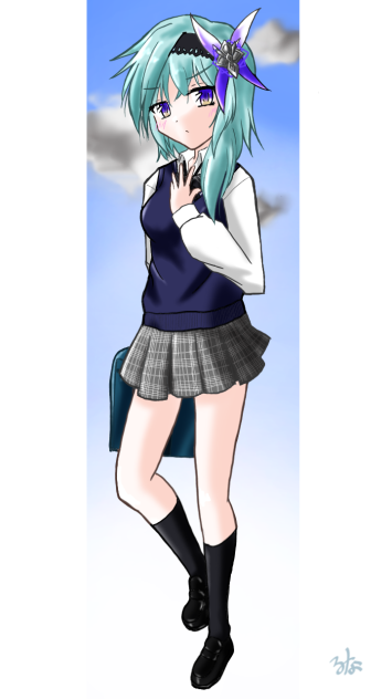 【原神】制服エウルア