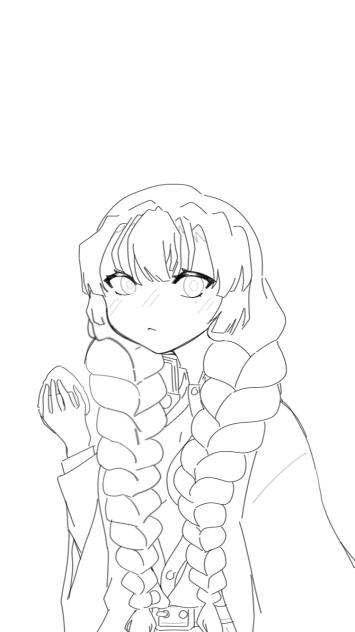 🍡🍙Lineart Kanroji Misturi 🌸✨
