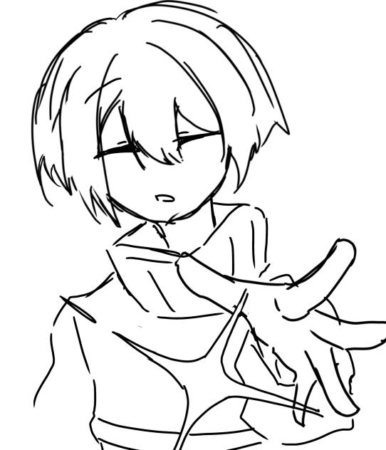 雑線画