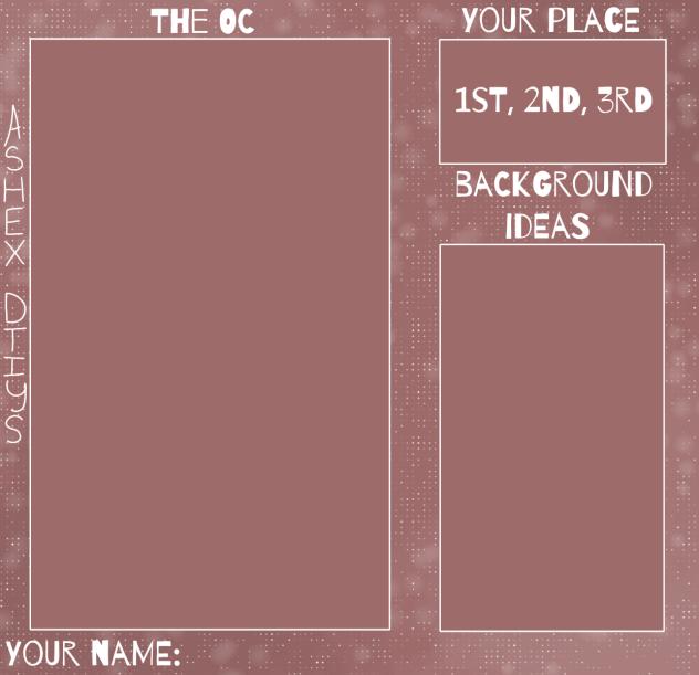 Ashex DTIYS Prize sheet